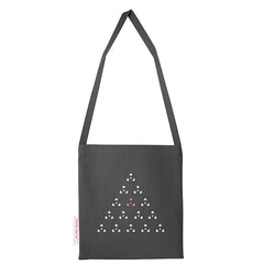 280g cotton long handle postal bag with original in house design by The Pink Triangle. LGBTQ+ clothing brand for everyone.