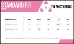 The TPT Rainbow-Standard Fit Vest