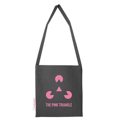 280g cotton long handle postal bag with original in house design by The Pink Triangle. LGBTQ+ clothing brand for everyone.