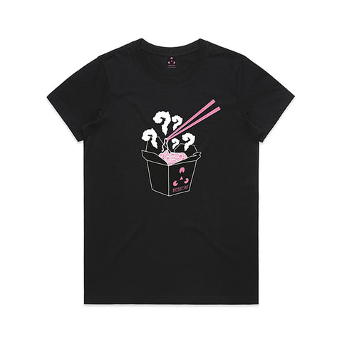 Which One's The Fork?-Capped Sleeve Tee